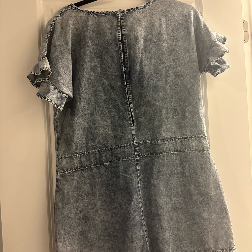Denim Romper